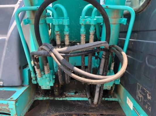 Kobelco SK135SR-1ES  #YY04-08699 แทรคเหล็ก นำเข้าจากญี่ปุ่น โทร. 080-6565422 (หนิง)