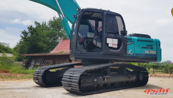 ขายรถแบคโฮ KOBELCO SK200-8 Yn12 SuperXM ใช้งาน 6 พันชั่วโมง สภาพนางงามจักรวาล จำนวน 3 คัน