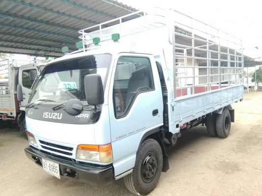 ขาย6 ล้อกลาง ISUZU NPR 120 แรงม้า * ยาว 5.00 ม.* รถสวยเดิม+สภาพพร้อมใช้งาน *รถห้างแท้* มีเล่มพร้อมโอ