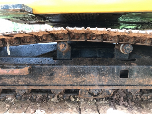 ขายรถแบคโฮ sumitomo sh-210 เอกสารเล่ม ไมล์ 6400 ราคา 1850000