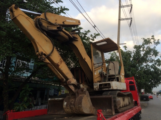 รถแบคโฮ PC50Uเครื่ืองดี-ปั้มดี-แทรกยาง พร้อมใช้