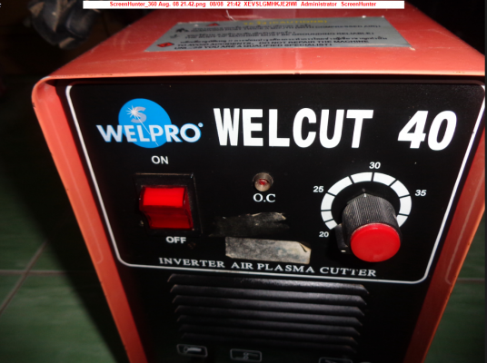 ขาย เครื่องตัดพลาสม่า WELPRO WELCUT40 สภาพใช้งานได้ดี สายครบ