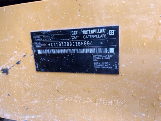 ขายดาวน์แบคโฮ CATERPILLAR 320D2GC ทำงาน49375ชั่วโมง สวยๆเดิมๆสนใจโทร 081-970-1072