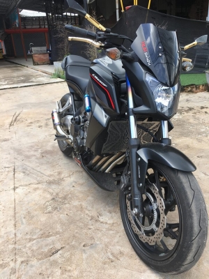 ขาย HONDA CB650F ปี 2015 สวยๆ ท่อแต่ง CR FULL โช๊คหลังOHLINS ทะเบียนพร้อมโอน ราคา 219000 บาท ส่งได้ท ขาย HONDA CB650F ปี 2015 สวยๆ ท่อแต่ง CR FULL โช๊คหลังOHLINS ทะเบียนพร้อมโอน ราคา 219000 บาท ส่งได้ท