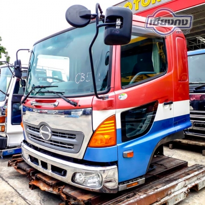 หัวเก๋ง HINO MEGA FC หัวแคบ ญี่ปุ่น หัวสวยมาก ภายในพร้อมใช้งาน