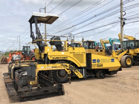 ขายรถปูยาง SUMITOMO HA60W-7 (ขนาด 6 เมตร) ปี 2008 นำเข้าเองจากญี่ปุ่น สภาพสวยพร้อมใช้งาน มีVDOการทำงานครับ