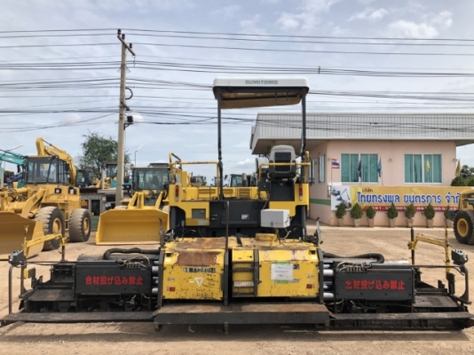 ขายรถปูยาง SUMITOMO HA60W-7 (ขนาด 6 เมตร) ปี 2008 นำเข้าเองจากญี่ปุ่น สภาพสวยพร้อมใช้งาน มีVDOการทำงานครับ