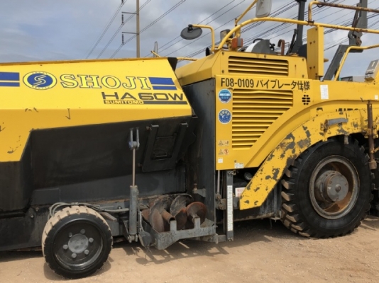 ขายรถปูยาง SUMITOMO HA60W-7 (ขนาด 6 เมตร) ปี 2008 นำเข้าเองจากญี่ปุ่น สภาพสวยพร้อมใช้งาน มีVDOการทำงานครับ