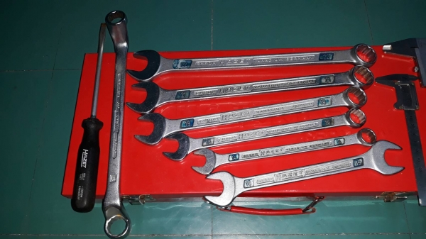 ขายประแจปากตายแหวนข้างHAZET MADE IN GERMANY.มือสองจากเยอรมัน
