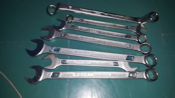 ขายประแจปากตายแหวนข้างHAZET MADE IN GERMANY.มือสองจากเยอรมัน