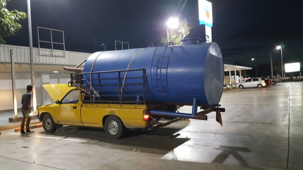 ถังน้ำมันขนาด 7000 ลิตรสภาพสวย