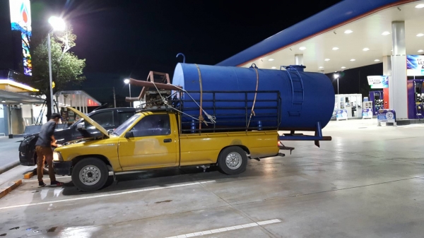 ถังน้ำมันขนาด 7000 ลิตรสภาพสวย