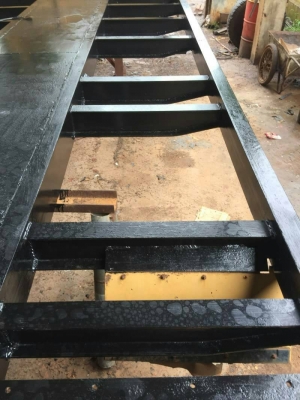 ขายกระบะหางปลา ขึ้น CAT 320 ใช้เหล็กไอบีมสอดยาว สวยๆ ขายกระบะหางปลา ขึ้น CAT 320 ใช้เหล็กไอบีมสอดยาว สวยๆ