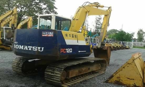 ต้องการขายรถขุดยี่ห้อ. KOMATSU-PC120'5รถนอกนำเข้าจากญี่ปุ่น ต้องการขายรถขุดยี่ห้อ. KOMATSU-PC120'5รถนอกนำเข้าจากญี่ปุ่น