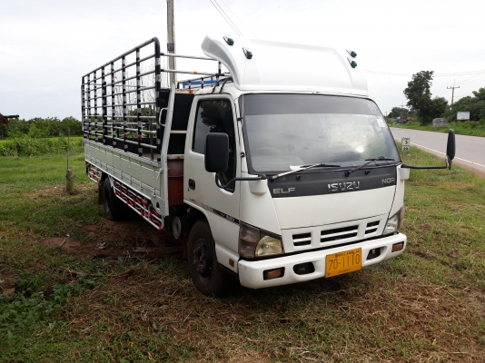 6 ล้อ ISUZU NQR150 แรงปี 49 ยาว 5.5 เมตร สภาพพร้อมใช้งาน เครื่องดีคัสซีสวยเอกสารเล่มทะเบียนพร้อมโอนร