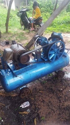 ขายปั้มลมพูม่า3แรง 180ลิตรสภาพเก่าเก็บคัพ