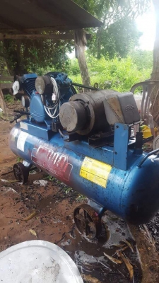 ขายปั้มลมพูม่า3แรง 180ลิตรสภาพเก่าเก็บคัพ