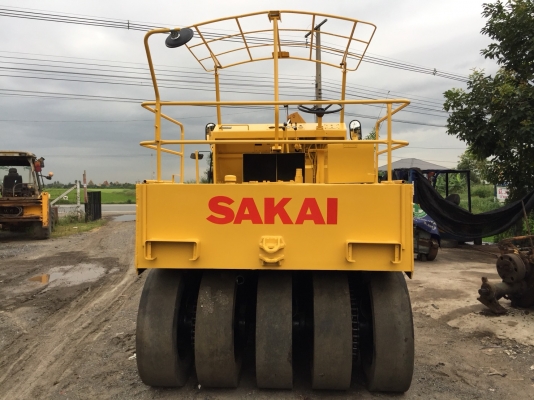 รถบดล้อยาง9ล้อ SAKAI TS 150 สวยพร้อมใช้งาน เอกสารเล่มทะเบียน