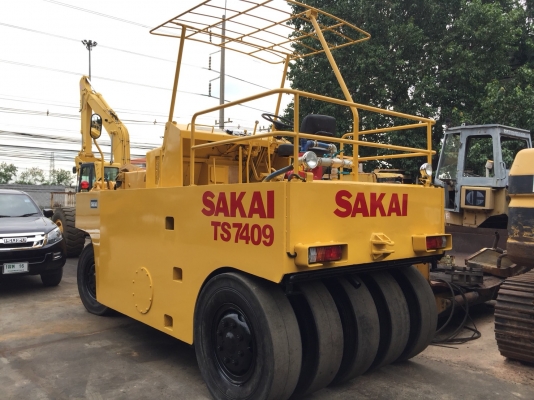 รถบดล้อยาง9ล้อ SAKAI TS7409 พร้อมใช้งาน เอกสารเล่มทะเบียน รถบดล้อยาง9ล้อ SAKAI TS7409 พร้อมใช้งาน เอกสารเล่มทะเบียน