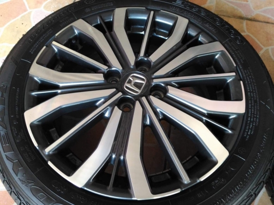 ล้อแม็ก New Honda City ขอบ 16(4/100) พร้อมยาง Goodyear Excellence 185 55 16 ผลิตปี 2017 ยางสวย ล้อเดิมๆ ทั้งชุด 16,900.- *** ใส่ฟรี รับเทิร์น รับบัตรเครดิตทุกธนาคาร ส่งทั่วไทย *** ล้อแม็ก New Honda City ขอบ 16(4/100) พร้อมยาง Goodyear Excellence 185 55 16 ผลิตปี 2017 ยางสวย ล้อเดิมๆ ทั้งชุด 16,900.- *** ใส่ฟรี รับเทิร์น รับบัตรเครดิตทุกธนาคาร ส่งทั่วไทย ***