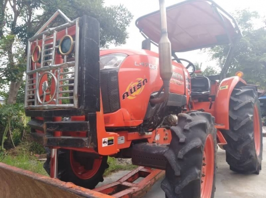 ขายรถไถ KUBOTA L4708 ทำงาน 1178ชม. ใบมีดหน้า ผาน5 เ