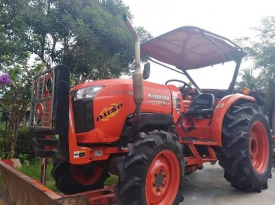 ขายรถไถ KUBOTA L4708 ทำงาน 1178ชม. ใบมีดหน้า ผาน5 เ