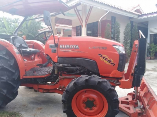 ขายรถไถ KUBOTA L4708 ทำงาน 1178ชม. ใบมีดหน้า ผาน5 เ