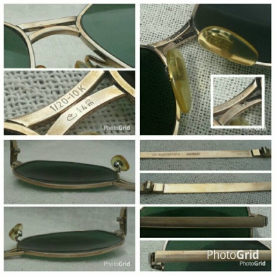 แว่นตาเทพเจ้าของชาวเยอรมัน โกลด์ฟิลด์ 10 K ยุค &#039;60s ล้ำค่า ! หายาก ! Vintage RODENSTOCK handmad