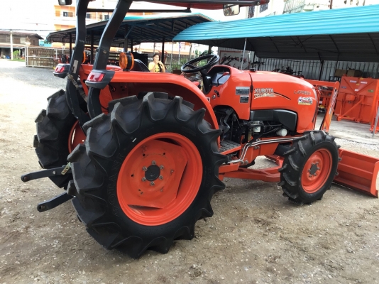 แทรกเตอร์ L4708 SP 4WD พร้อมใบมีดหน้าเเละผานใหม่ 6x24CMT(สนใจติดต่อ 089-9591339 , เฟสบุ๊ค : วรทิพย์ เเทรกเตอร์ )