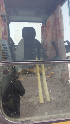 รถแบคโฮขนาด PC200 ยี่ห้อ KOMATฺฺSU