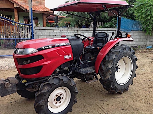 ยันม่าร์ EF393T พร้อมผานพรวน สภาพสวย พร้อมใช้งาน (สนใจติดต่อ 089-9591339, เฟสบุ๊ค: วรทิพย์ แทรกเตอร์)