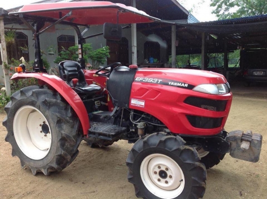 ยันม่าร์ EF393T พร้อมผานพรวน สภาพสวย พร้อมใช้งาน (สนใจติดต่อ 089-9591339, เฟสบุ๊ค: วรทิพย์ แทรกเตอร์)