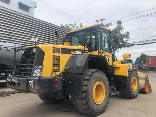 รถตักล้อยาง Komatsu WA380-6 รถเก่านอก สภาพกิ๊บ สวยพร้อมใช้