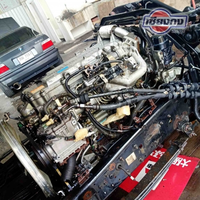 หัวเก๋ง FUSO FN628 + เครื่อง 6M60 Turbo 240HP  สภาพสวย ภายในไม่ผุไม่รั่ว เครื่องญี่ปุ่นฟิตๆ