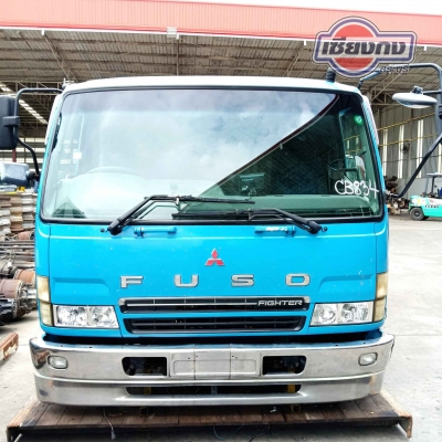 หัวเก๋ง FUSO FN628 + เครื่อง 6M60 Turbo 240HP  สภาพสวย ภายในไม่ผุไม่รั่ว เครื่องญี่ปุ่นฟิตๆ