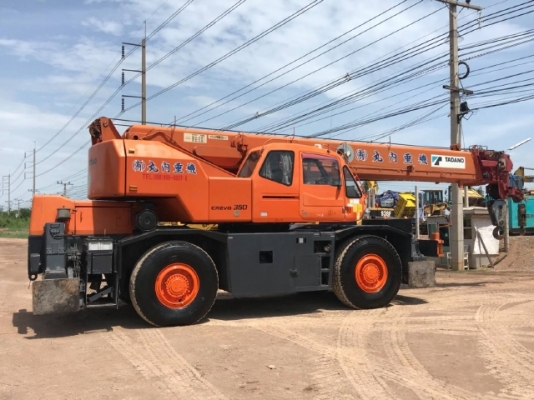 ขายรถเครน TADANO TR350M-3 (ขนาด 35 ตัน) ปี 1999 รถนอกนำเข้าจากญี่ปุ่น สภาพสวยพร้อมใช้ มีVDOการทำงานค