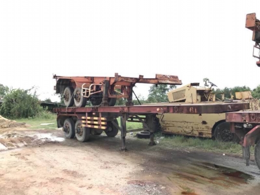 รวมมิตรตระกูลหาง เทเลอร์ หลายรายการ ณ นครปฐม  1.ขาย 295,000 บาท  เชมิดั้ม 3 เพลา RCK ยาว 12 เมตร ดั้ม (เสาธง) เอกสารเล่มทะเบียน  2.ขาย 185,000 หางถังนำ้มัน PANUS ปี39 37,000 ลิตร โลตล่าง 5 ช่อง หาง 2 คาน ยาว 10.3 เมตร ยางดี คัสซีสวย ถังสวย สภาพพร้อมใช้  เ