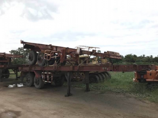 รวมมิตรตระกูลหาง เทเลอร์ หลายรายการ ณ นครปฐม  1.ขาย 295,000 บาท  เชมิดั้ม 3 เพลา RCK ยาว 12 เมตร ดั้ม (เสาธง) เอกสารเล่มทะเบียน  2.ขาย 185,000 หางถังนำ้มัน PANUS ปี39 37,000 ลิตร โลตล่าง 5 ช่อง หาง 2 คาน ยาว 10.3 เมตร ยางดี คัสซีสวย ถังสวย สภาพพร้อมใช้  เ