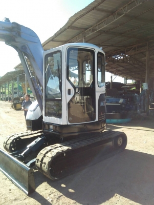 ขายรถขุด MITSUBISHI รุ่น MM55SR ปั๊มไฮดรอลิค แทรคยาง ตู้เก๋ง เครื่องยนต์ K4N เปลี่ยนถ่ายของเหลว สินค