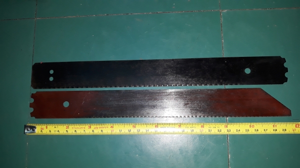 ขายเลื่อยแบบปรับองศาได้แบบอลูมิเนียม เปลี่ยนใบได้มือสอง MADE IN JAPAN.