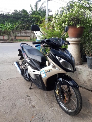 นูโว อิริแกนท์ 135 cc. สีดำเทา รถสภาพดี ขับสบาย พร้อมใช้