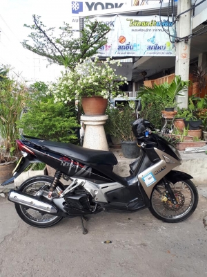 นูโว อิริแกนท์ 135 cc. สีดำเทา รถสภาพดี ขับสบาย พร้อมใช้ นูโว อิริแกนท์ 135 cc. สีดำเทา รถสภาพดี ขับสบาย พร้อมใช้