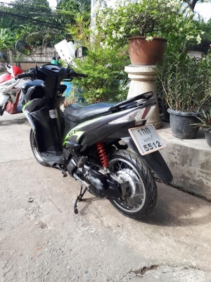 รุ่นใหม่หัวฉีด Mio 125 i รุ่น GT สีเทาดำ ปี 2556 หล่อสปอร์ต