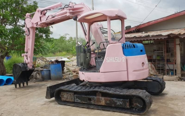 ขายด่วนรถเเบคโฮ ซูมิโตโม SH65U2รถนอกเพื่งนำเข้ามาใหม่สวยเดิมๆเคื่องดีปั่มแรงคอลโทลน้ำมันปั้มนิ้ว บูมอามร์สวยเร็วแรงไม่โหลด เครื่องอีซูซู4สูบ 4LE1ระบบออโต้คันเร่งครบรถยังไม่เคยใช้งานในไทยเลย