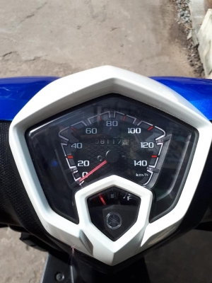 รุ่นใหม่ GT 125 สีน้ำเงินขาว ปลายปี 2559 (ล้อแม็กซ์แท้)สปอร์ต หล่อโดนใจ