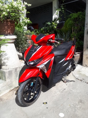 Yamaha GT 125 สีแดงดำ ปี 2560 (ล้อแม็กซ์) หล่อมากๆสะดุดตา รุ่นใหม่หัวฉีด Yamaha GT 125 สีแดงดำ ปี 2560 (ล้อแม็กซ์) หล่อมากๆสะดุดตา รุ่นใหม่หัวฉีด