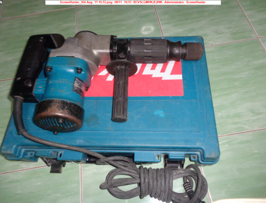 ขายสกัดคอนกรีต 17mm. 5.5kg. MAKITA HM0810TA