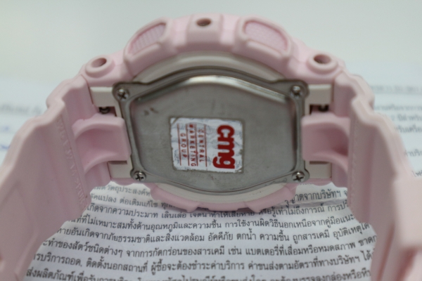 นาฬิกา CASIO Baby-G รุ่น BA-110BE-4A สีชมพู ของแท้ สภาพใหม่มาก ส่งฟรี มีใบประกันศูนย์