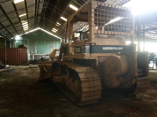 แทรคเตอร์ CAT.D7G เป็นรถนำเข้าจากอเมริกาเอกสารอินวอยราคา 2,300,000