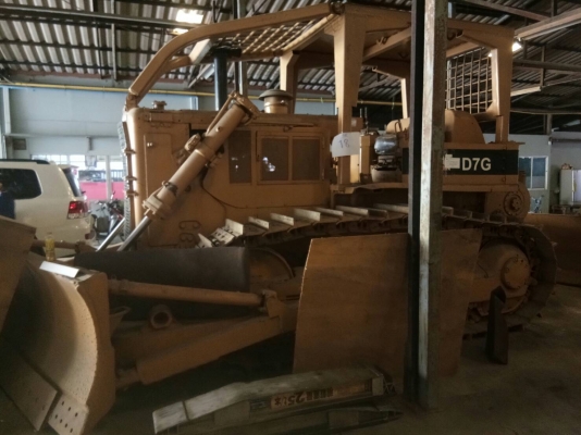 แทรคเตอร์ CAT.D7G เป็นรถนำเข้าจากอเมริกาเอกสารอินวอยราคา 2,300,000